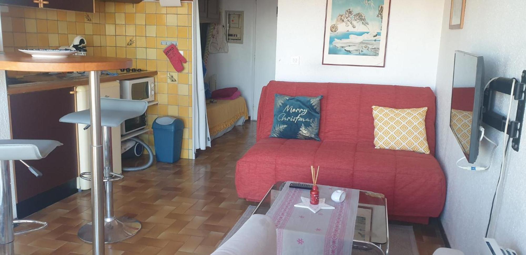 Au Village Coeur De Barcares Studio Vue Mer 3 Couchages Le Barcarès Esterno foto