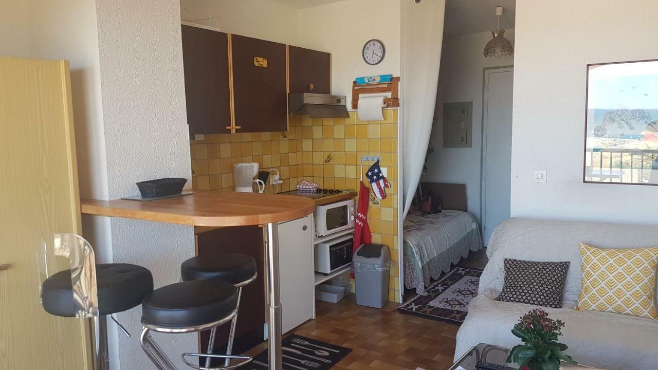 Au Village Coeur De Barcares Studio Vue Mer 3 Couchages Le Barcarès Esterno foto